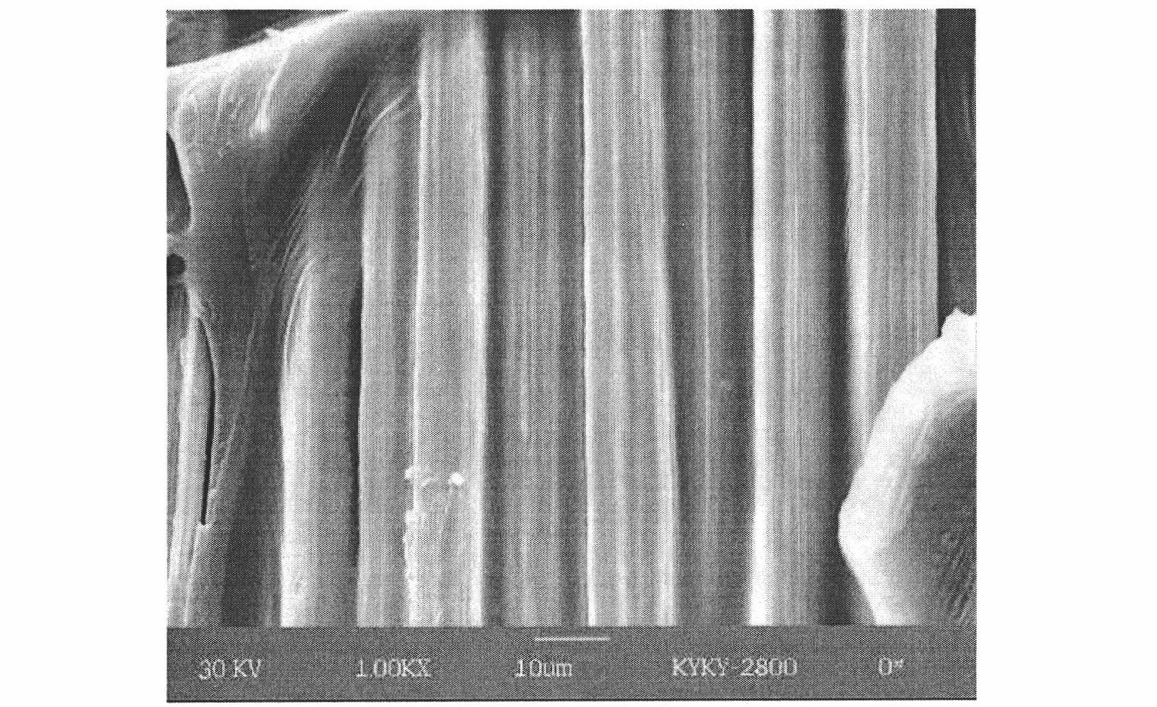 Preparation method of conductive plastics master batch containing stainless steel fibers