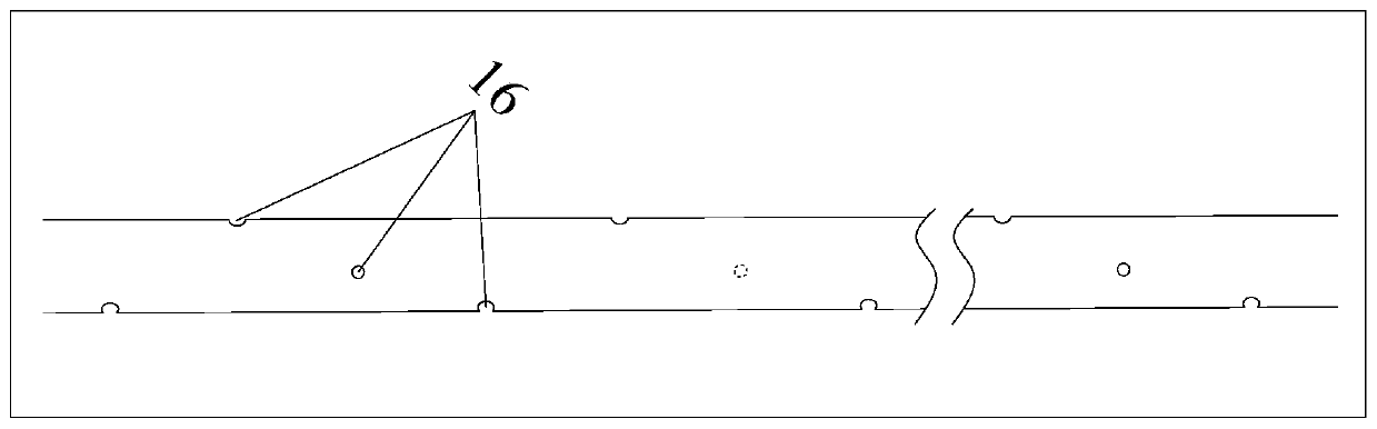 Soft coal seam controllable jet punching pressure relief antireflective device and method thereof