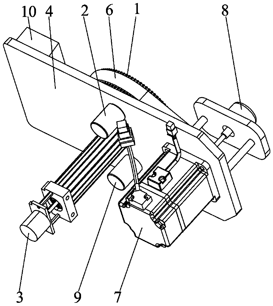 Safety protection device suitable for belt transmission and control method