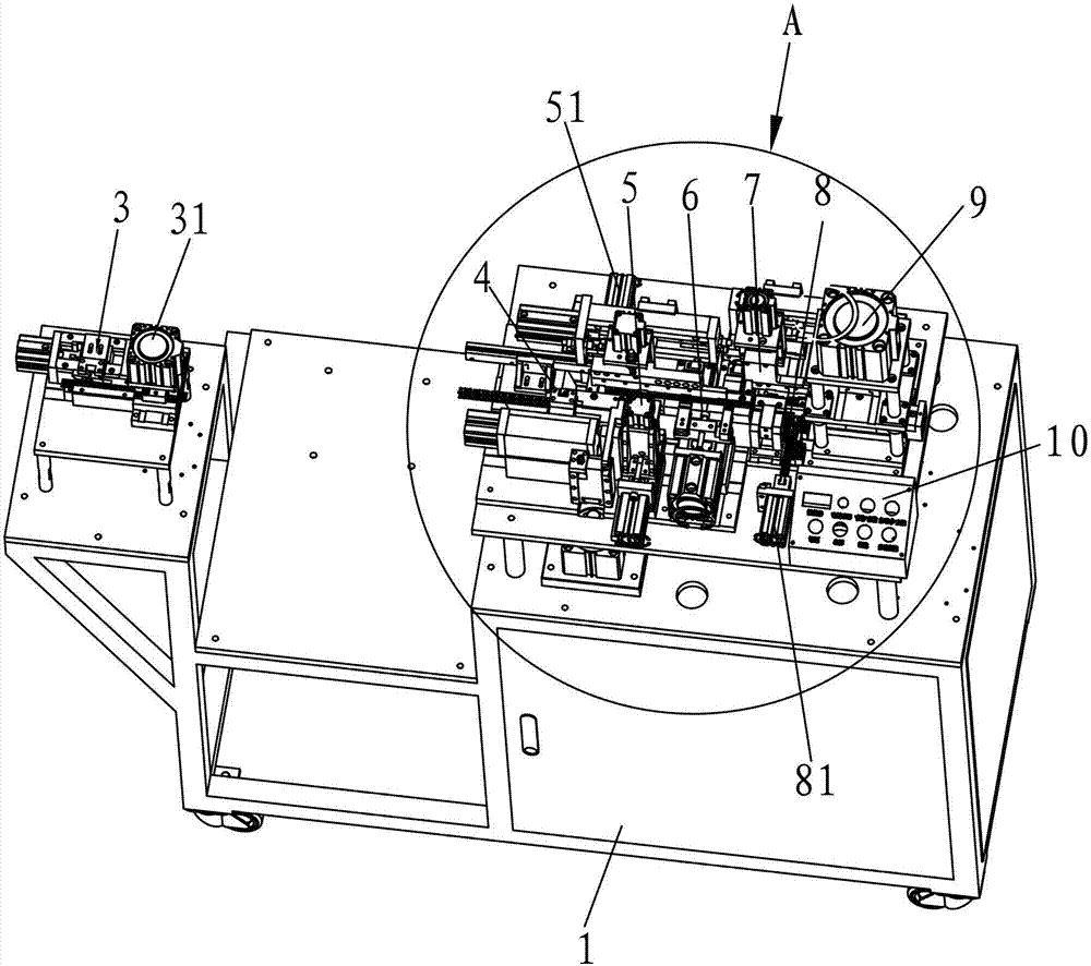 Full-automatic production equipment for electronic element