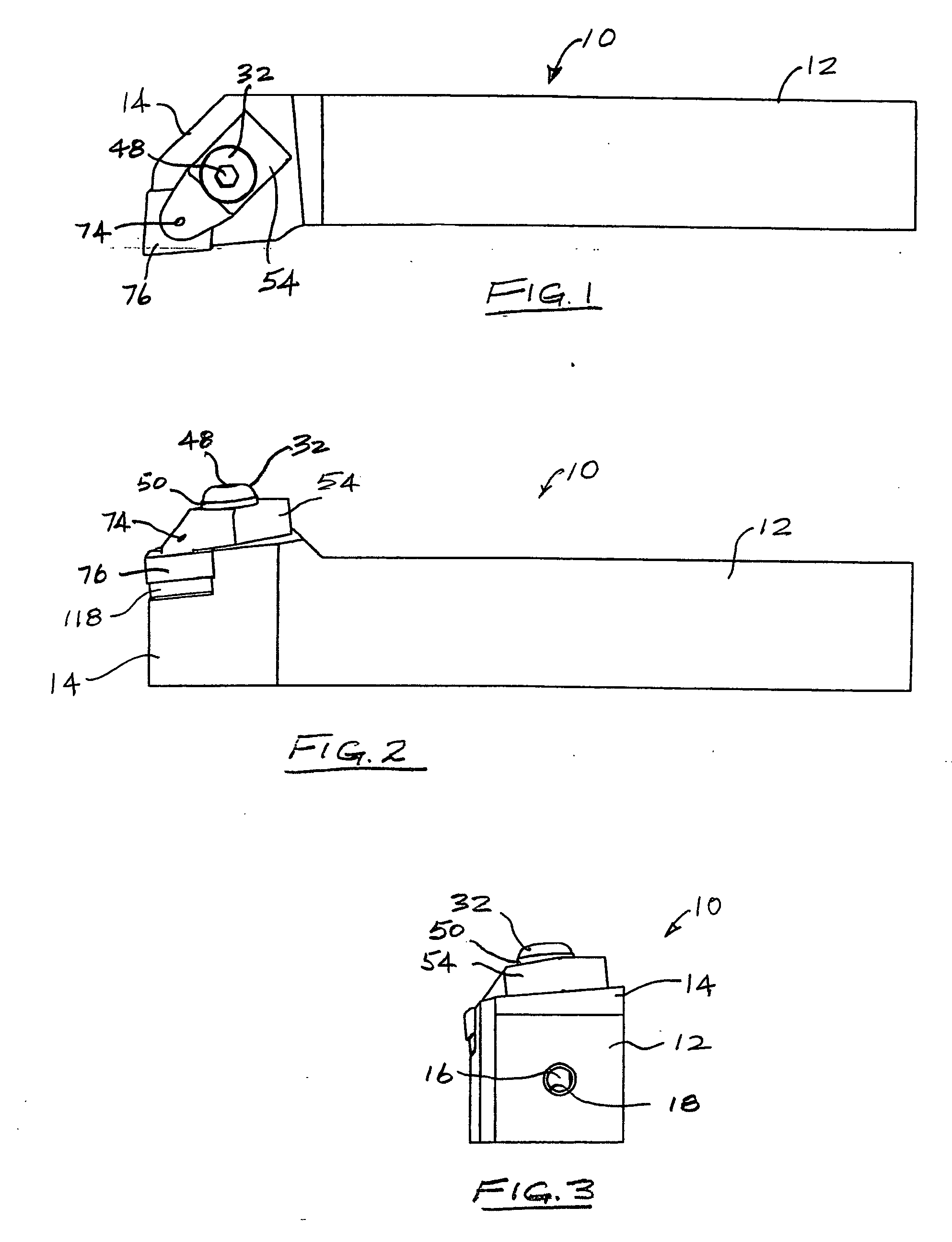 Boring bar having internal coolant supply