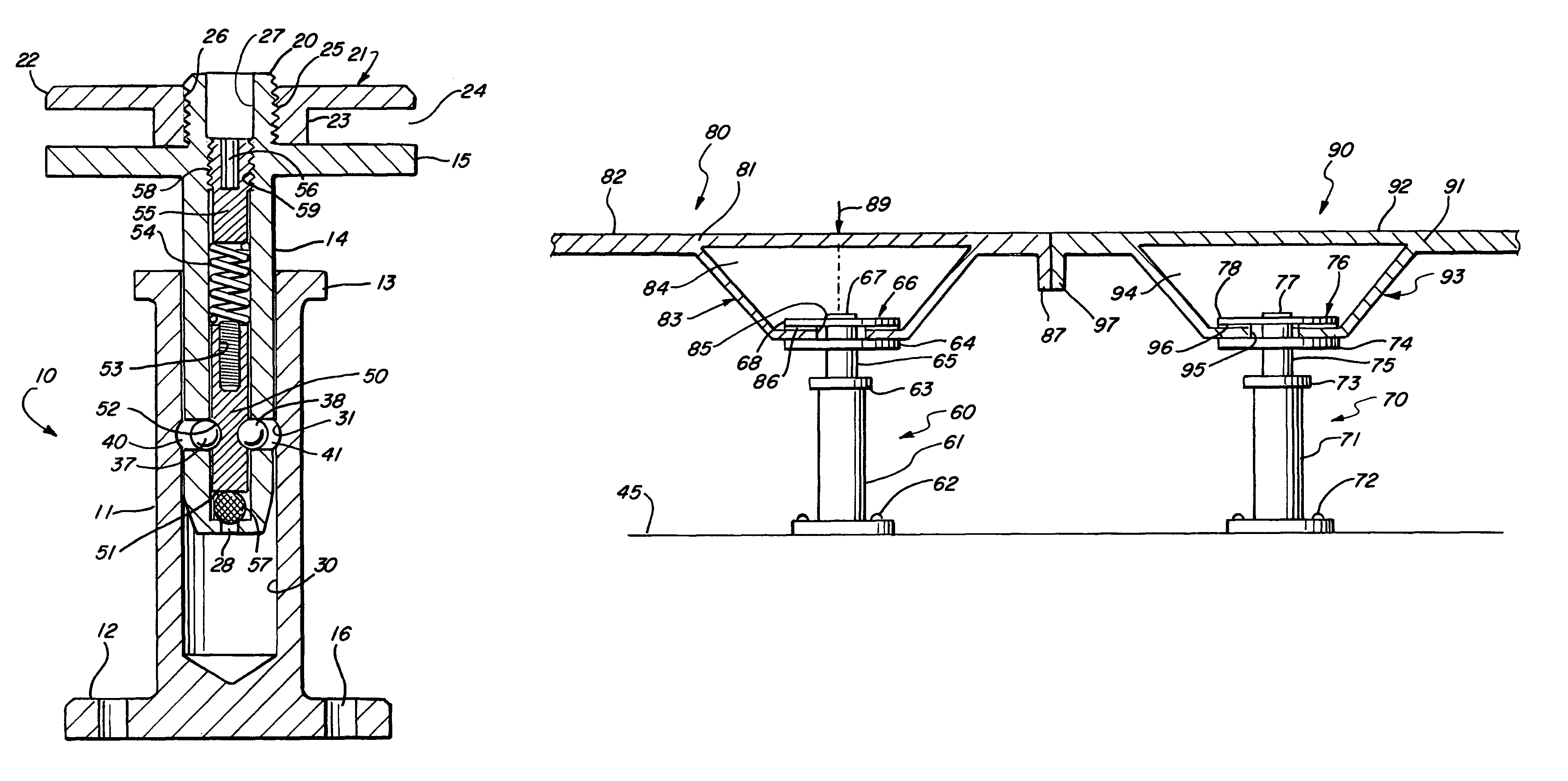 Thermal protection systems for air and space vehicles having hidden fastener attachments