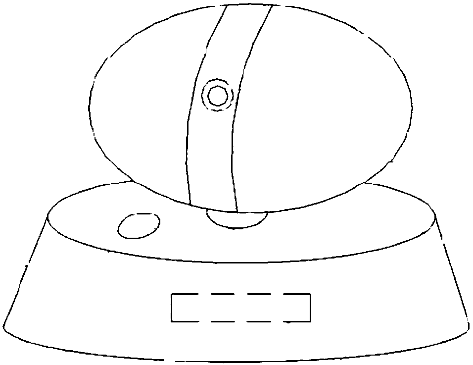 Parking control method based on infrared control