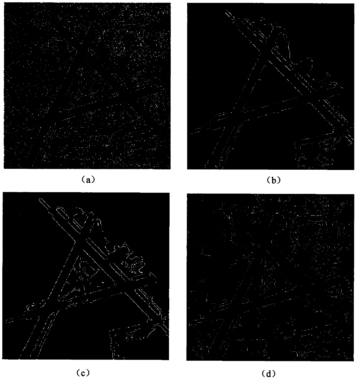 Saliency-based synthetic aperture radar (SAR) image airfield runway edge detection method