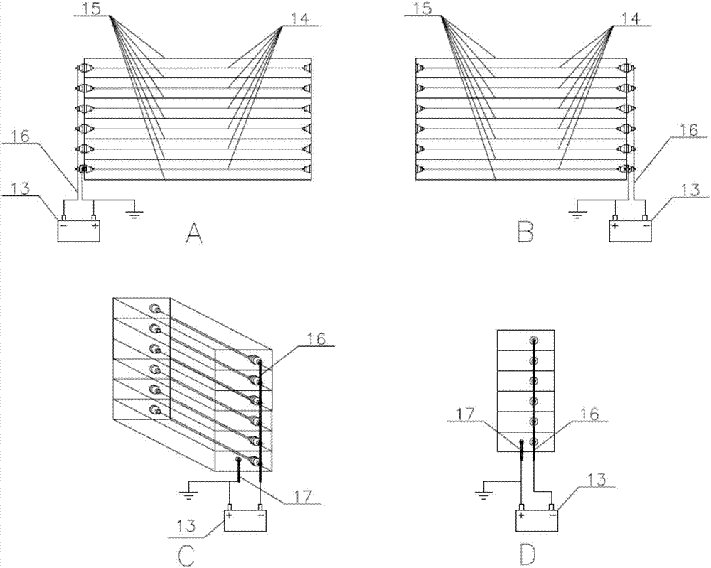 Preparation method of efficient dedusting module