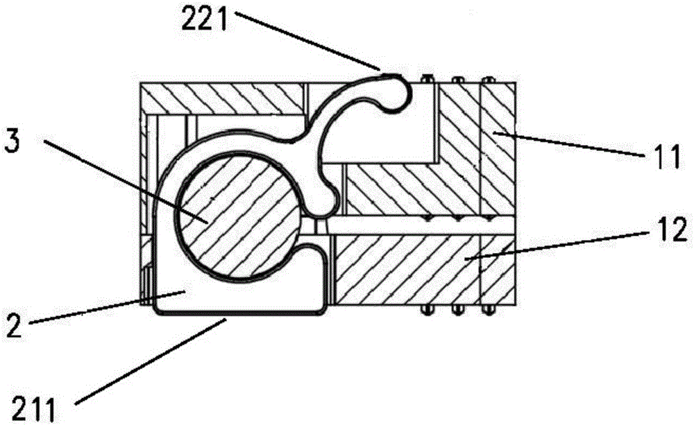 Flat pin chip tester