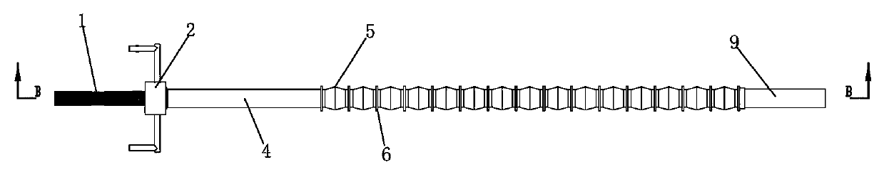 Device and method for sealing, grouting, and reinforcing broken coal-rock masses