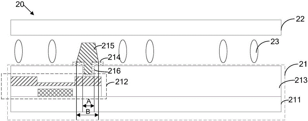 COA substrate, liquid crystal display panel and liquid crystal display device