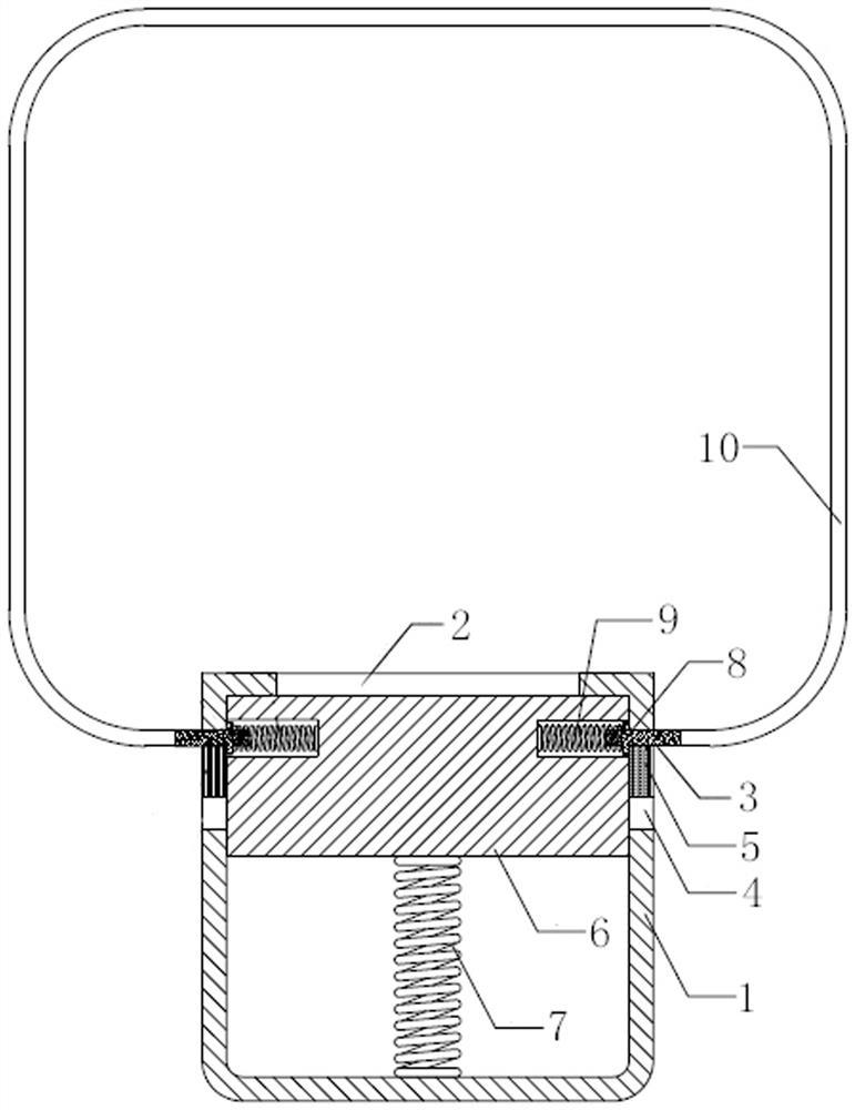 Hydrostatic pressure release device for life raft