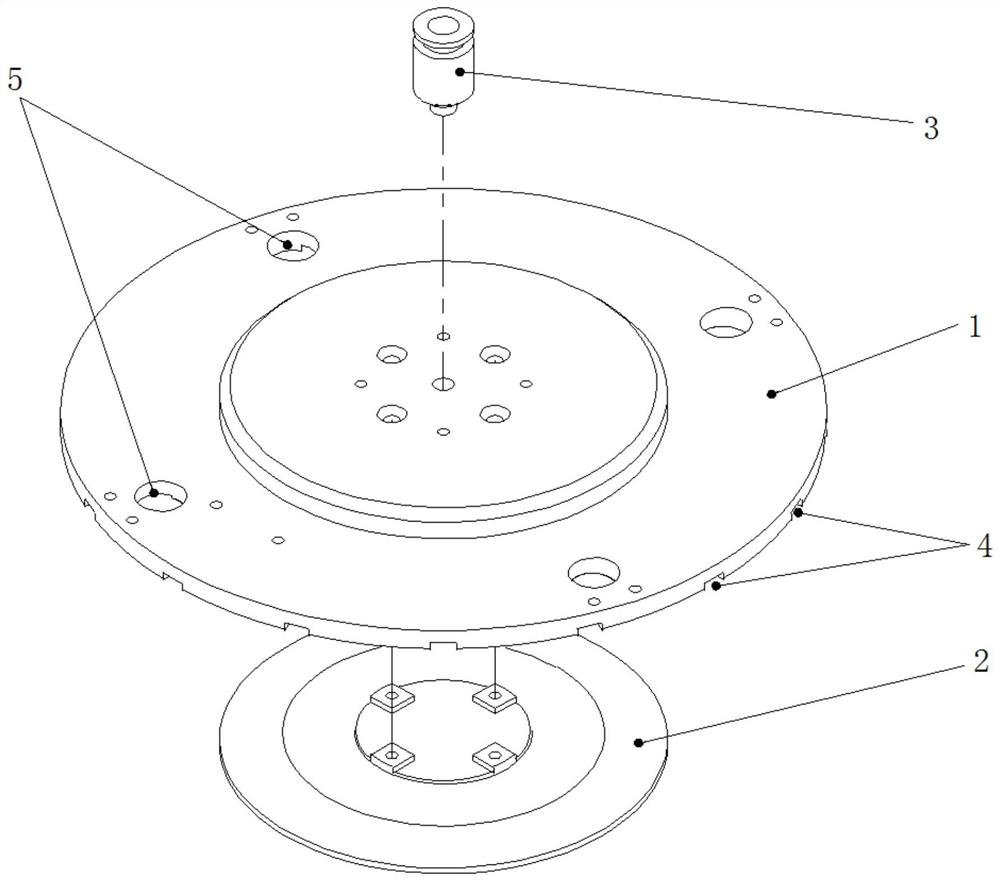 Device for picking up breathable material in wafer box