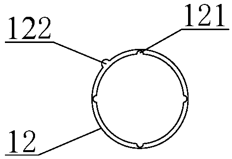 Soft foundation deepwater banking deep horizontal displacement monitoring device and method