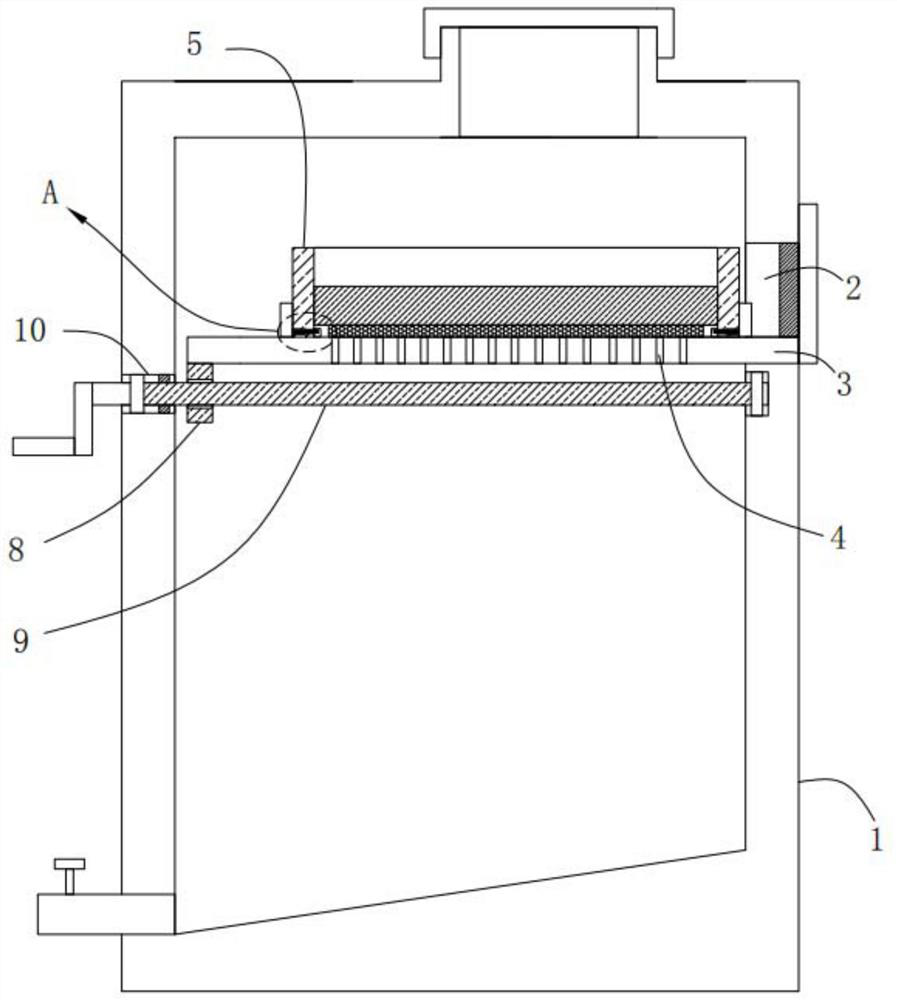 Chemical liquid medicine residual liquid collecting device for PCB production