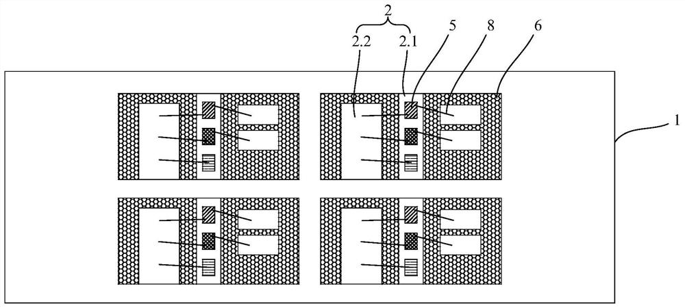 LED display module and LED display screen