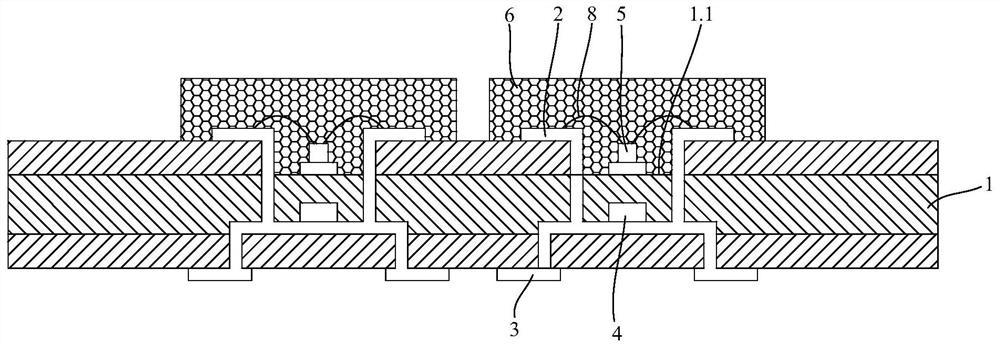 LED display module and LED display screen