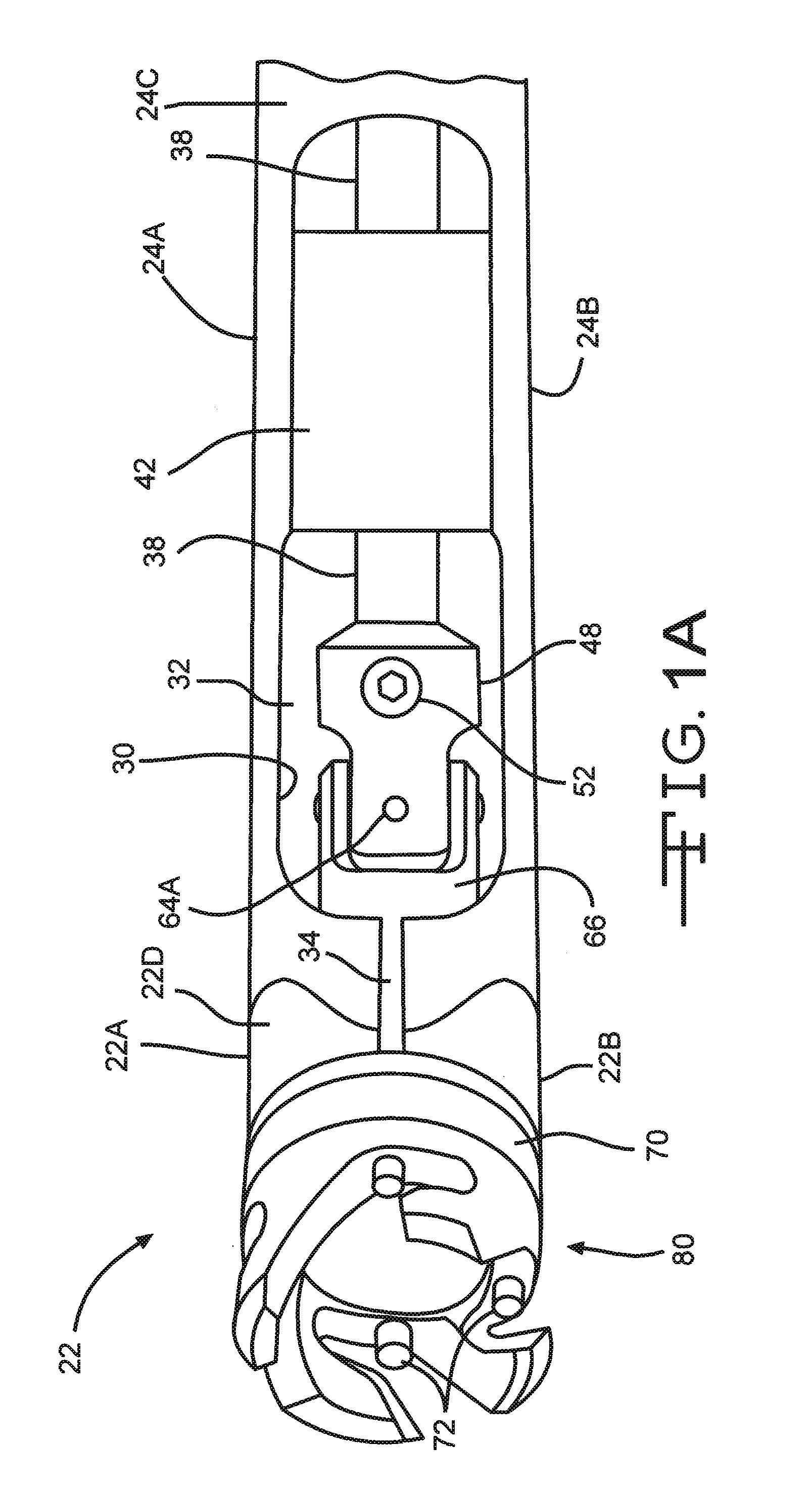 Angled reamer spindle for minimally invasive hip replacement surgery