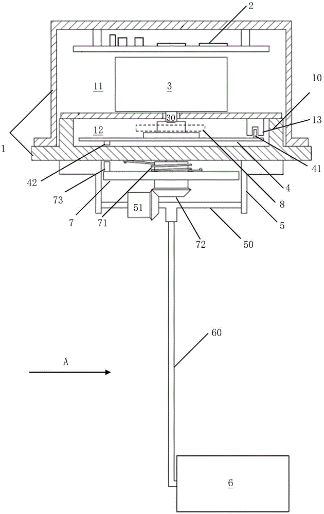 Liquid level sensor and its measuring method