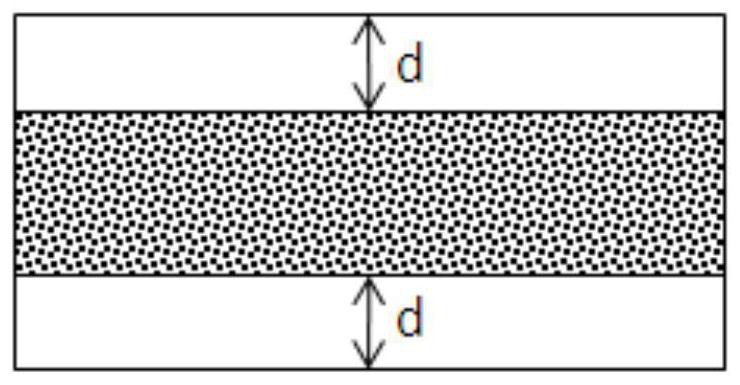 Method for measuring penetration depth of permeable liquid hardening agent in cement-based material