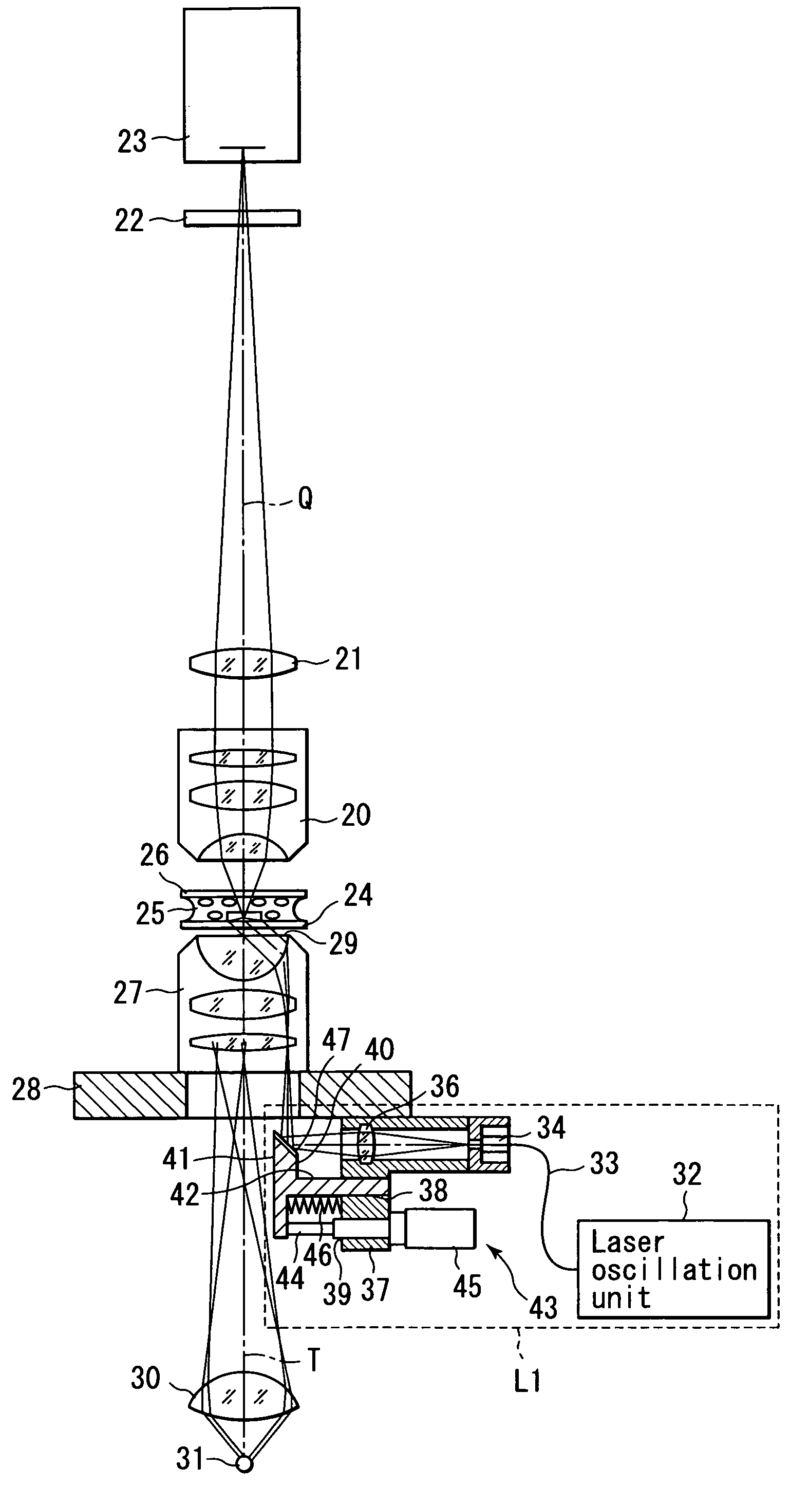 Total internal reflection fluorescence microscope