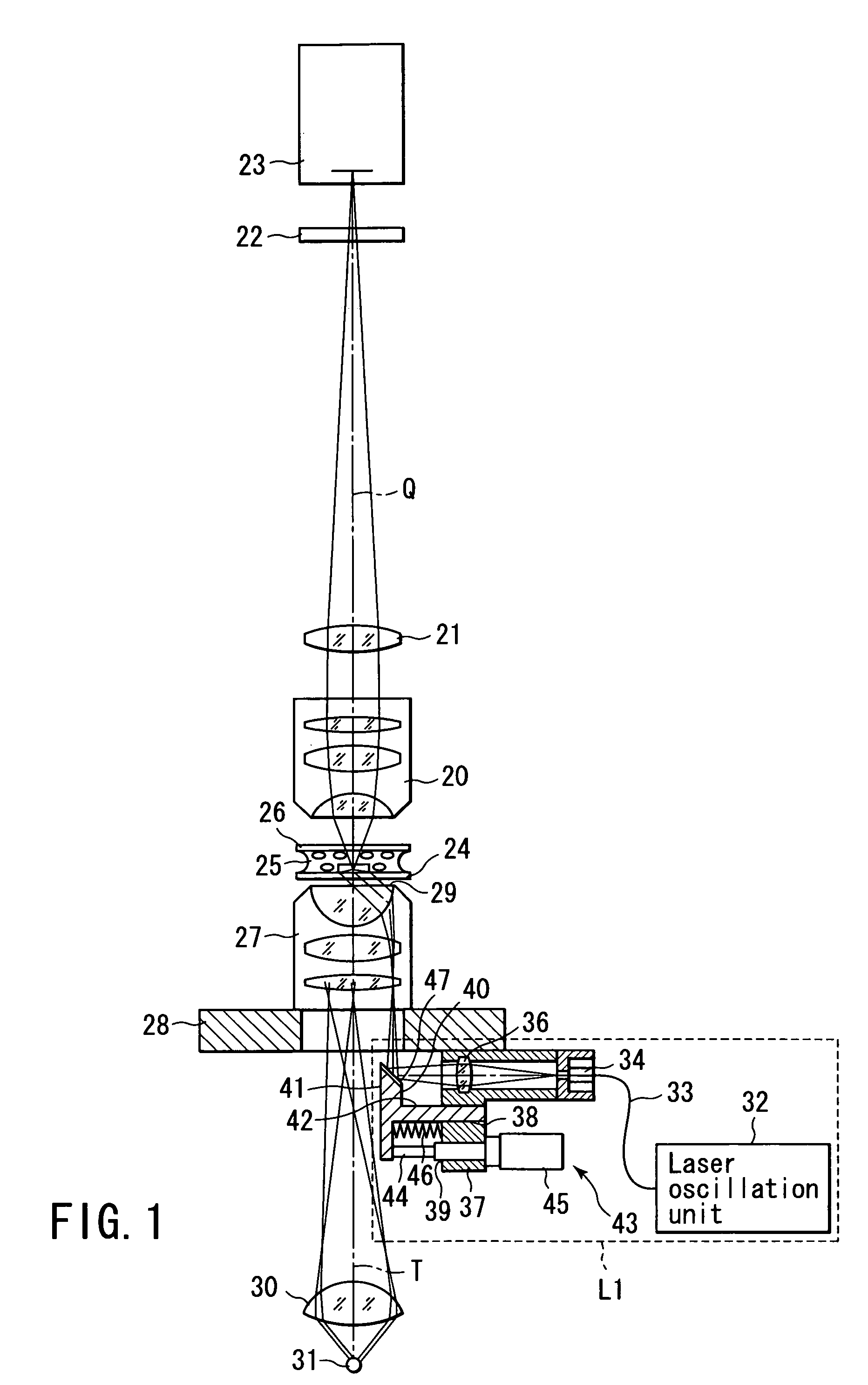 Total internal reflection fluorescence microscope