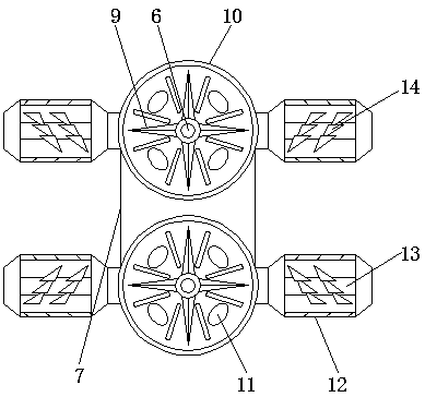 Mixing machine capable of preventing flying dust of building material processing powder