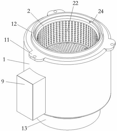 Composite double-layer filter screen structure