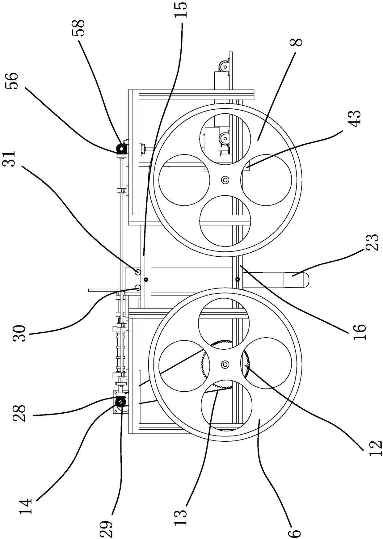 Transplanter for vegetable cup seedlings