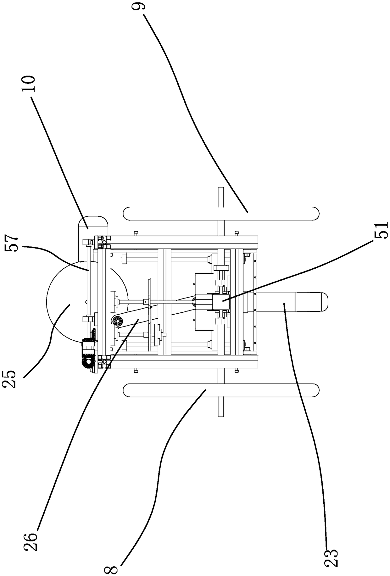 Transplanter for vegetable cup seedlings