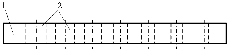 Composite material image quality indicator and industrial CT detection quality judgment method