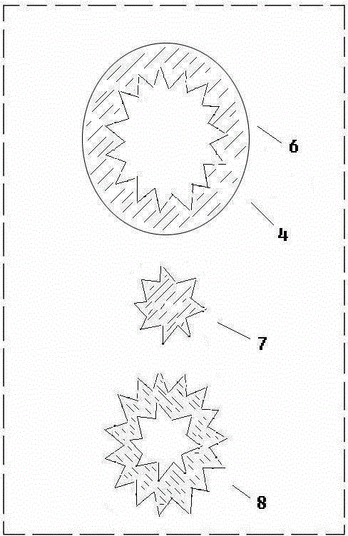 Anti-loosening bolt connecting pair with two tails