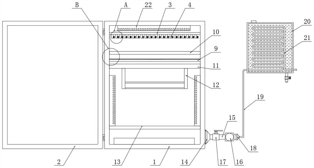 A household tableware disinfection cabinet