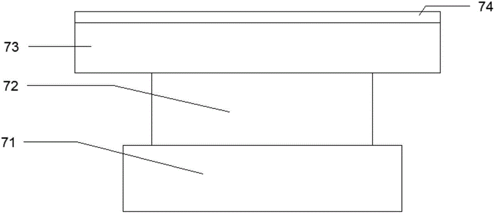 Automatic screen printing device for mobile phone touch screen