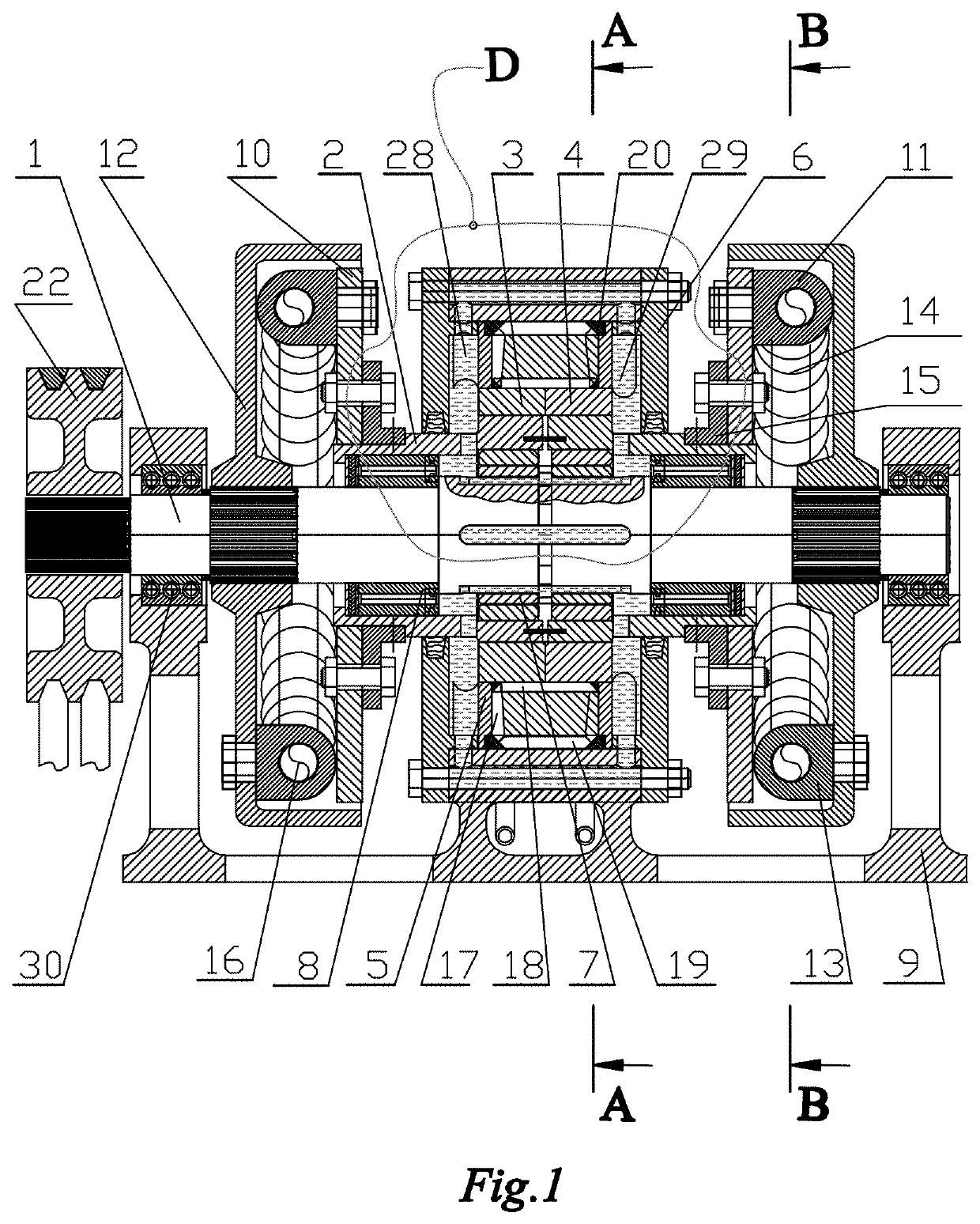 Rotary vane internal combustion engine