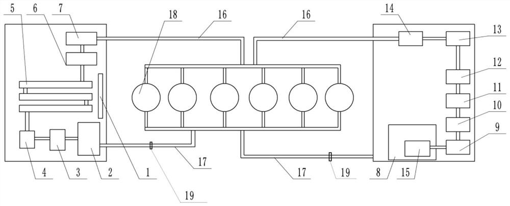 Double-circulation system for artificial fry rearing of groupers