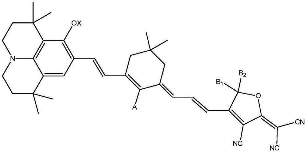 Organic electroluminescent chromophores containing electron donors and methods for their synthesis