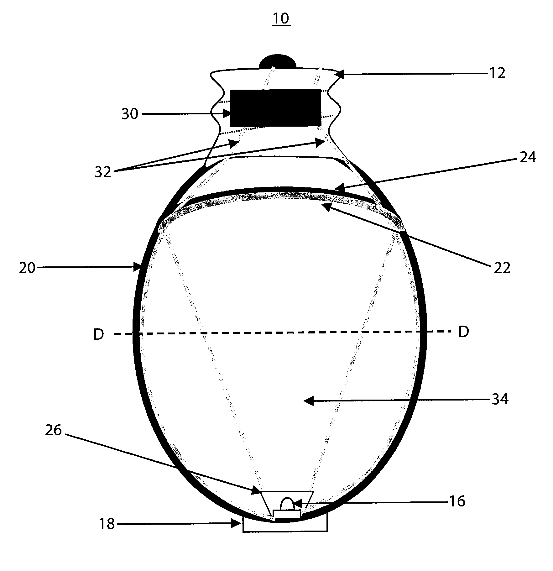 Solid state light source light bulb