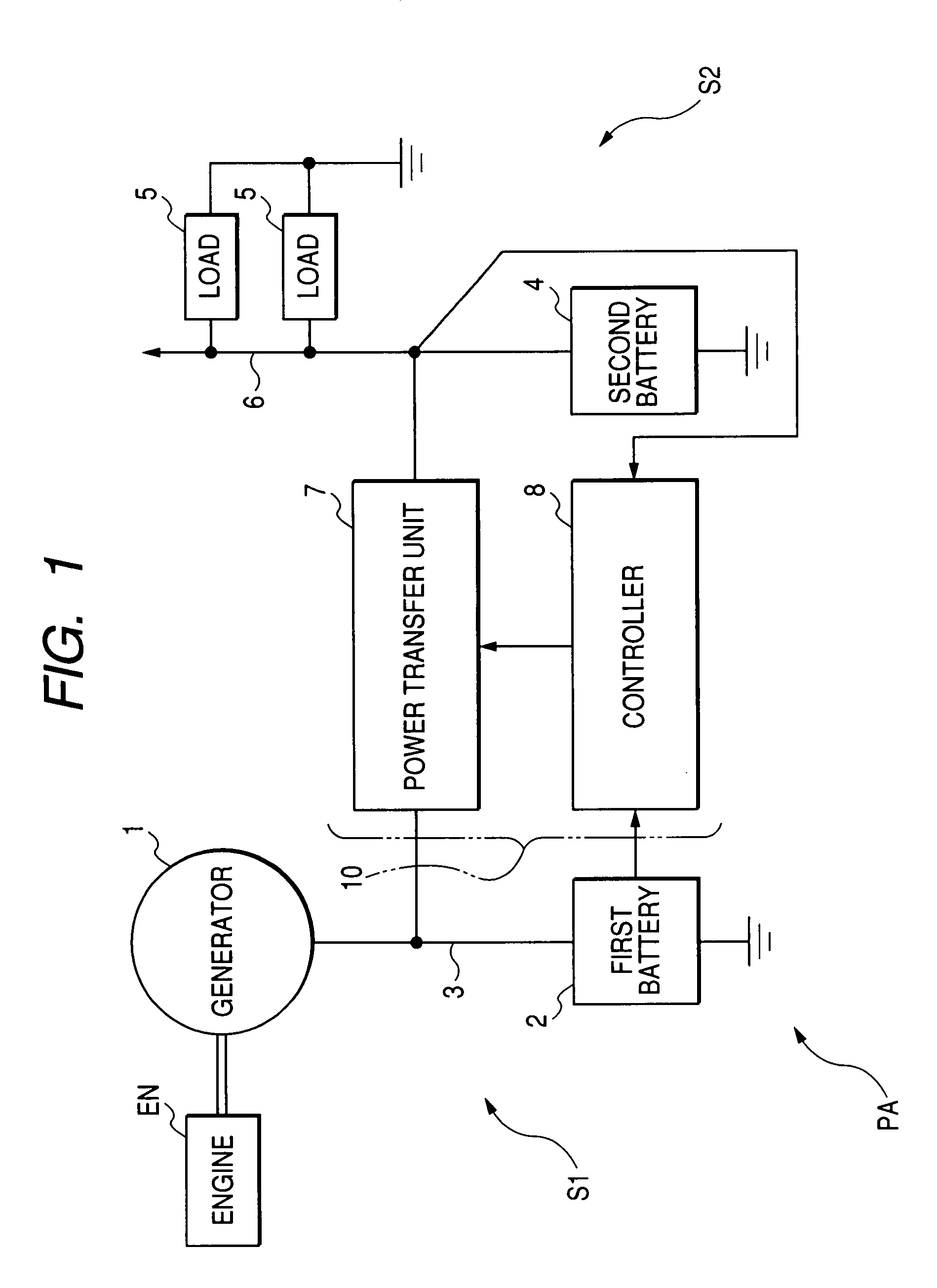 Multiple power supply apparatus with improved installability