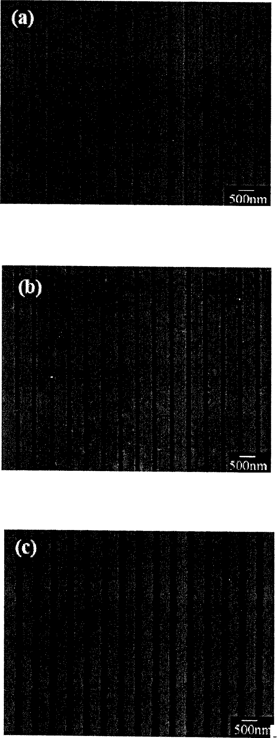 Negative nano-imprinting method