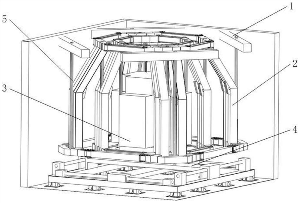 A vibration control damper with a multifunctional expandable module