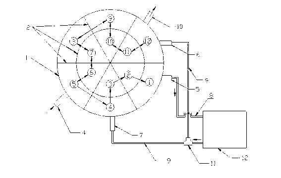 Multiple-cavity heat preservation water tank free of water mixing