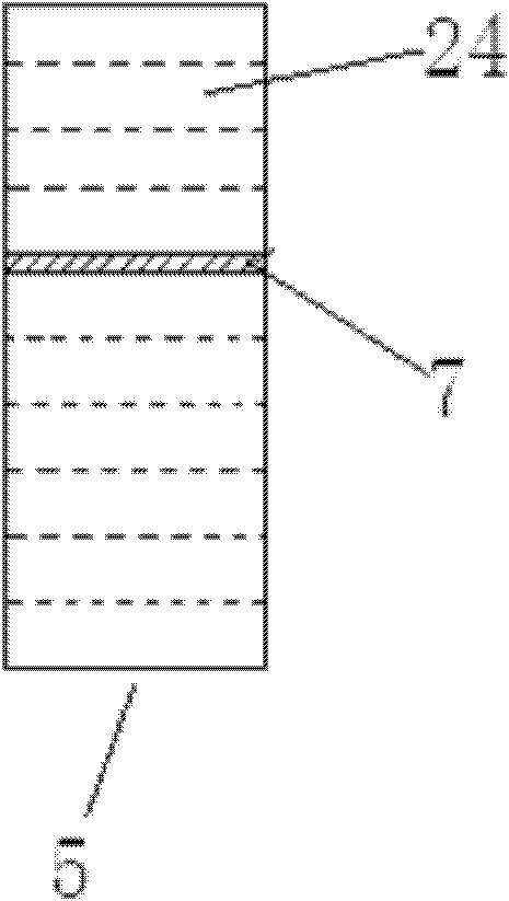 Sand launder test apparatus of first type boundary of underground water