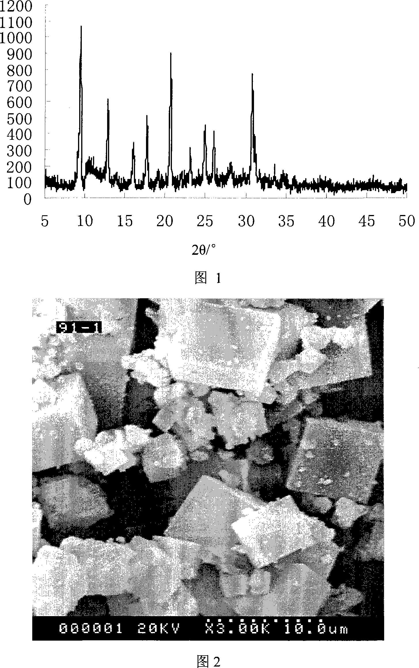 Method for preparing SAPO-34 molecular sieve by liquid phase crystallization method