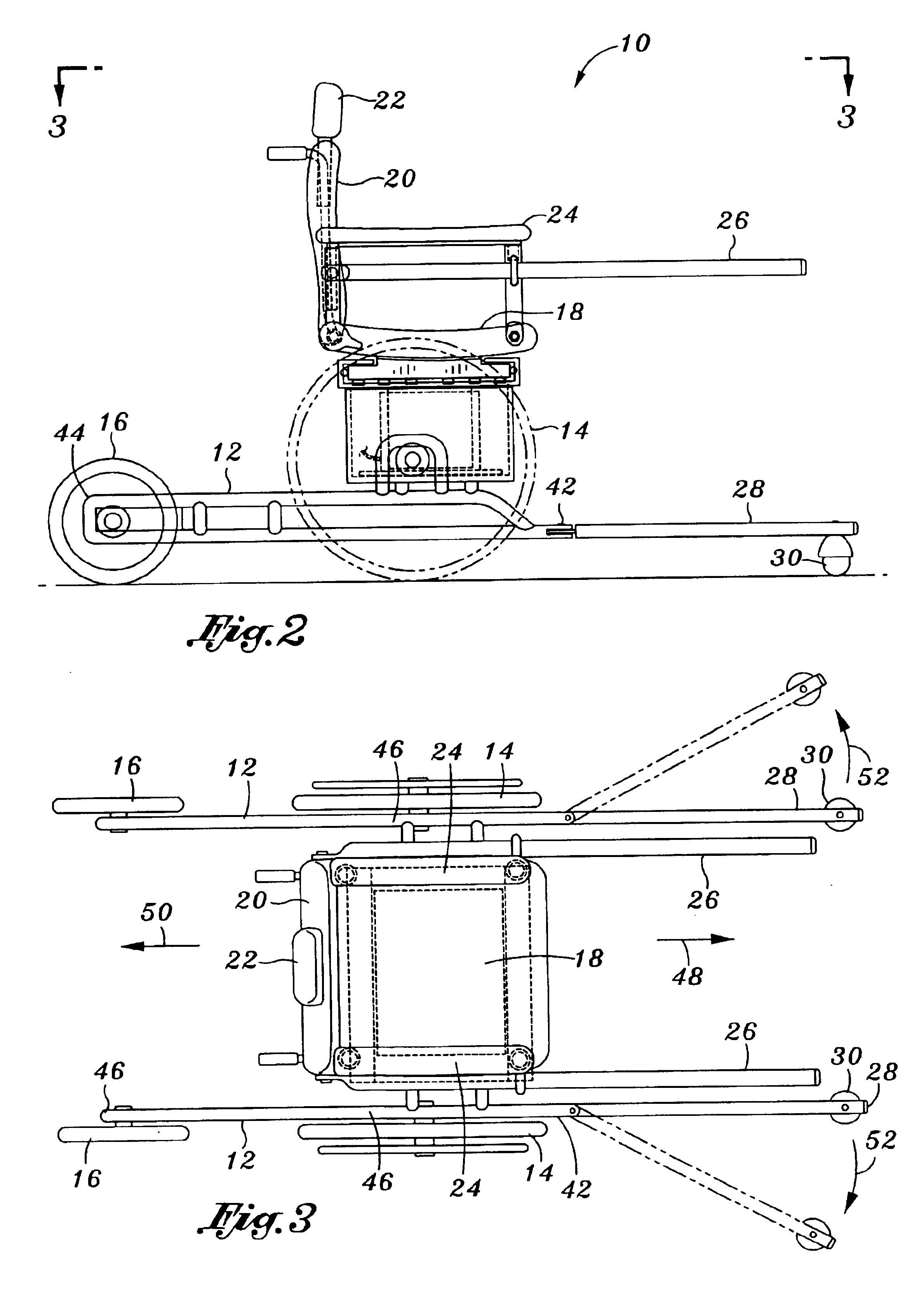 Transport chair for a patient