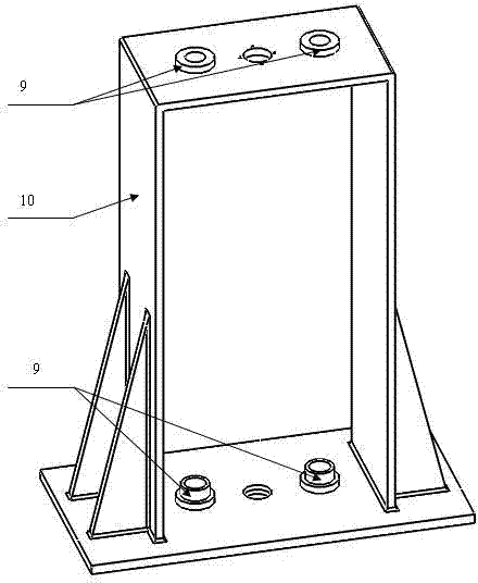 Space general position and orientation measurement standard of machine vision measurement system