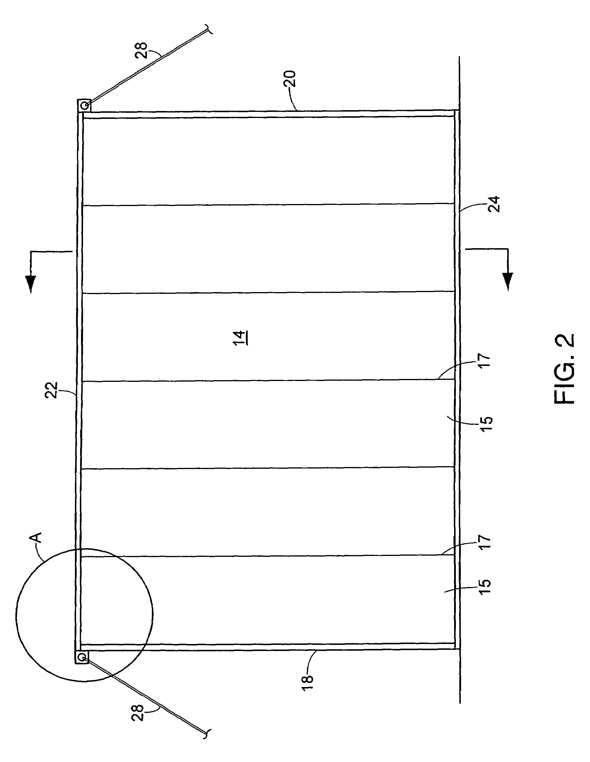 Inflatable projection/imaging screen structure