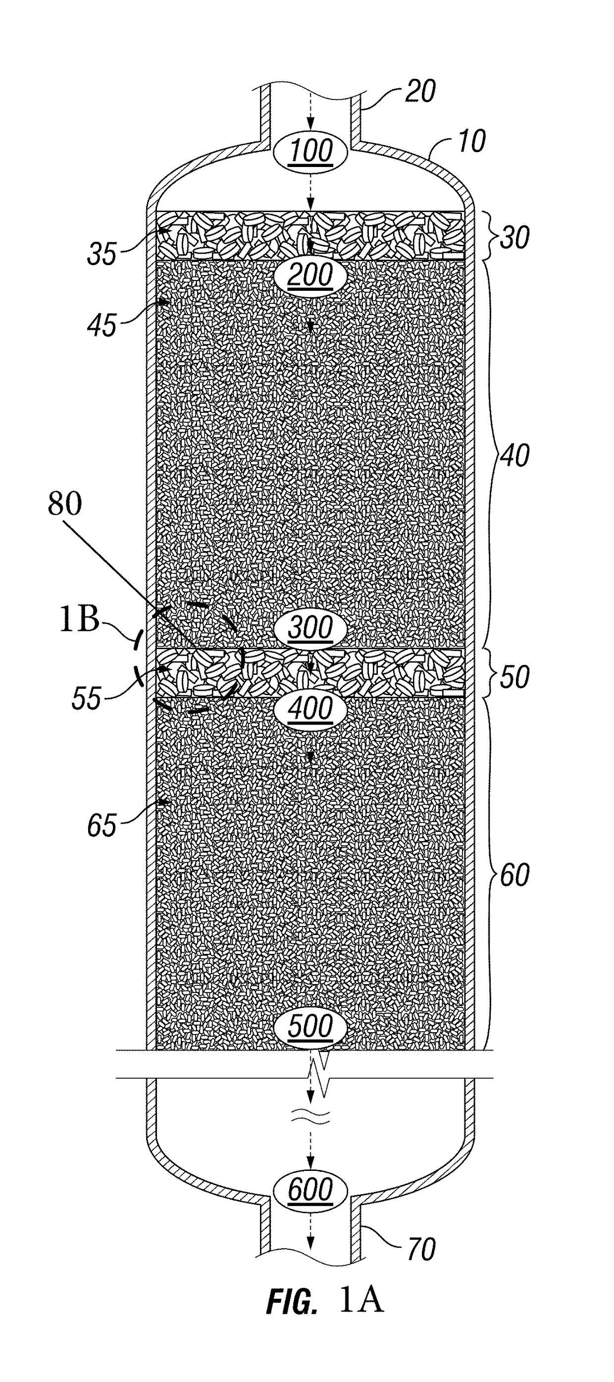 Use of treating elements to facilitate flow in vessels