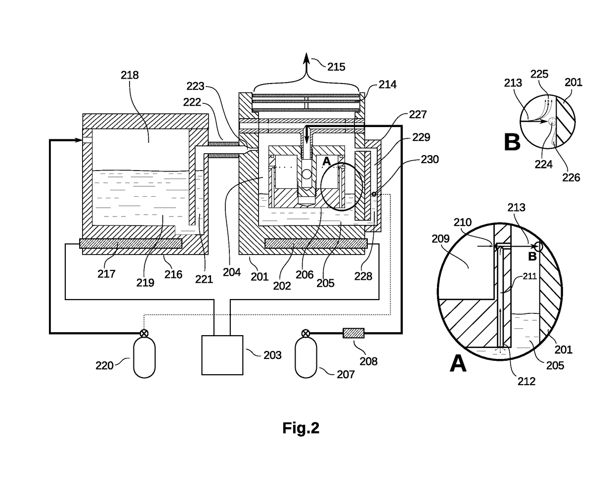 Apparatus for depositing a thin layer of polymer resist on a substrate