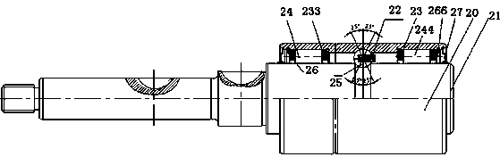 Integral coupled fan clutch bearing