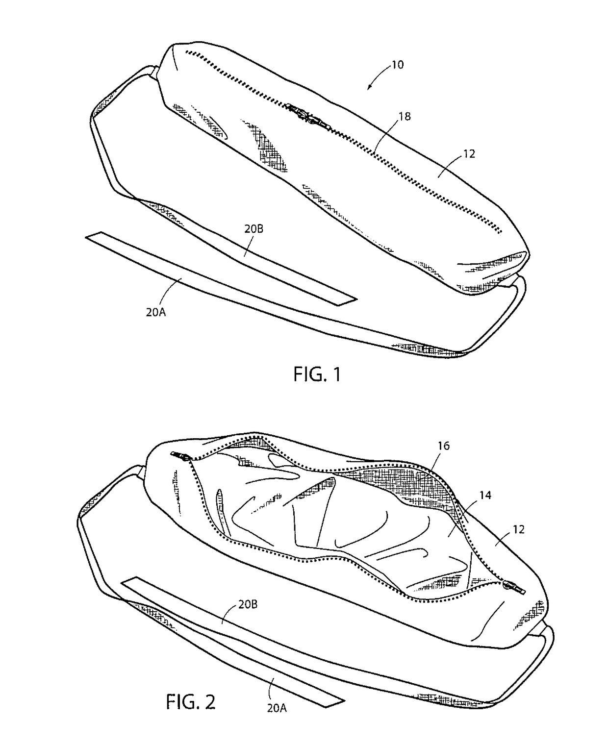 Cape deployable from a wearable pouch