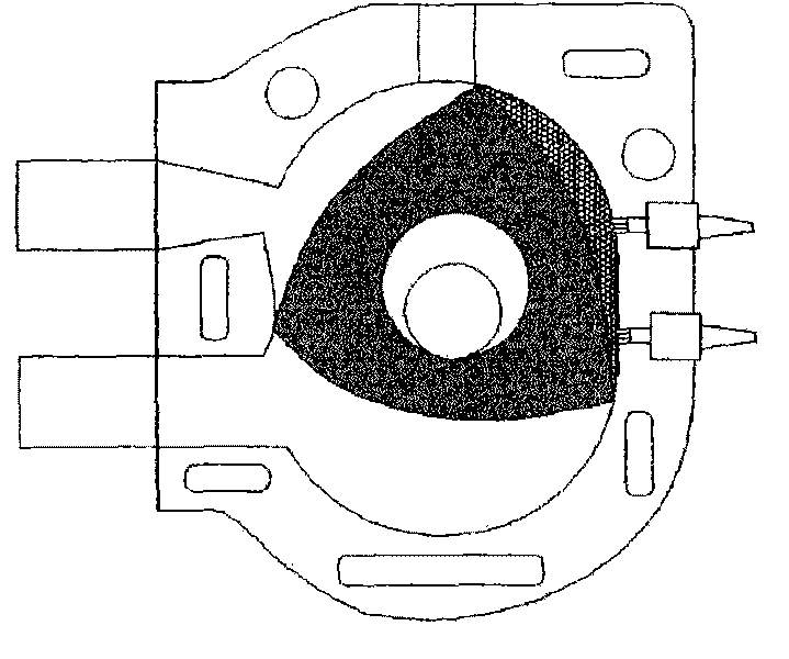 Application of hydrogen fuel and rotary engine thereof