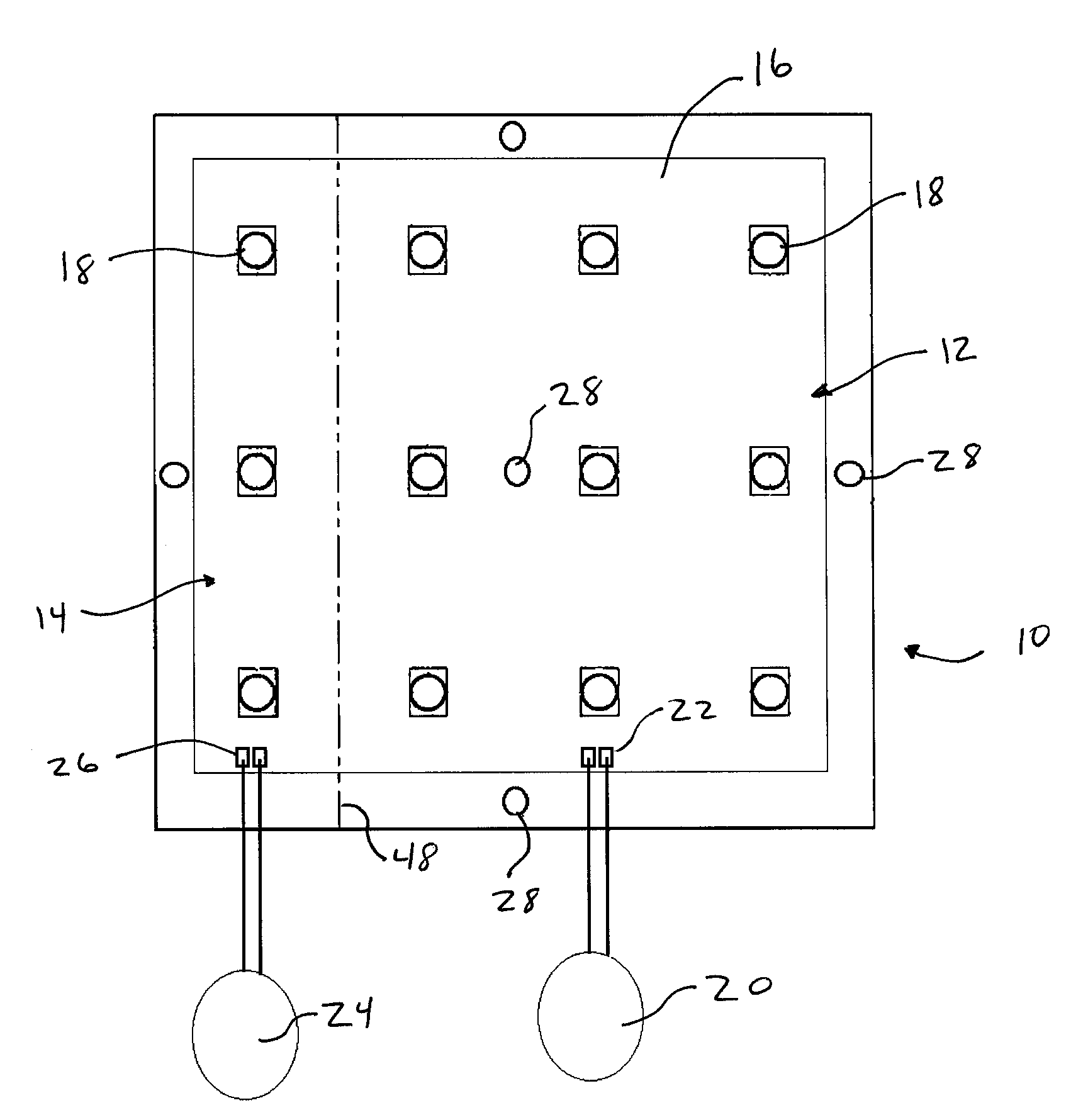 Emergency egress lighting system